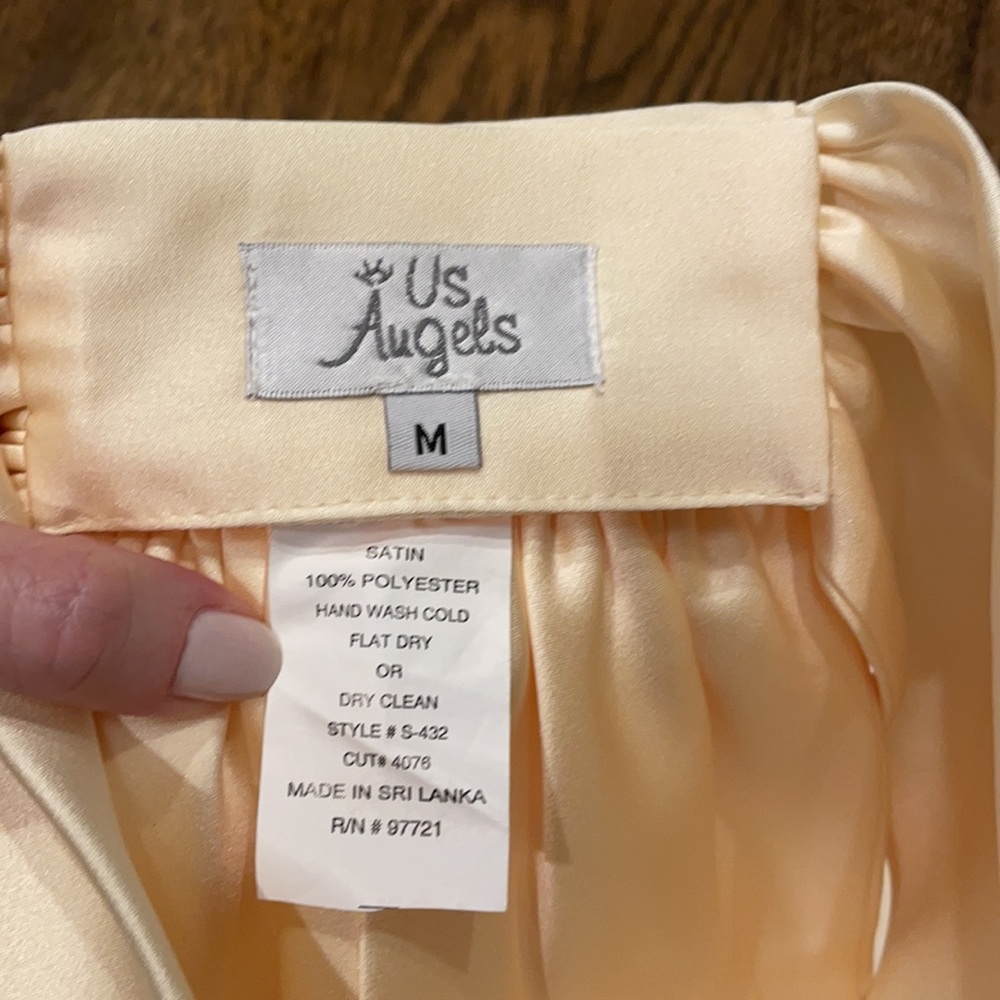 Us Angels Flower Girl Sash / Cummerbund NWOT - Picture 3 of 4